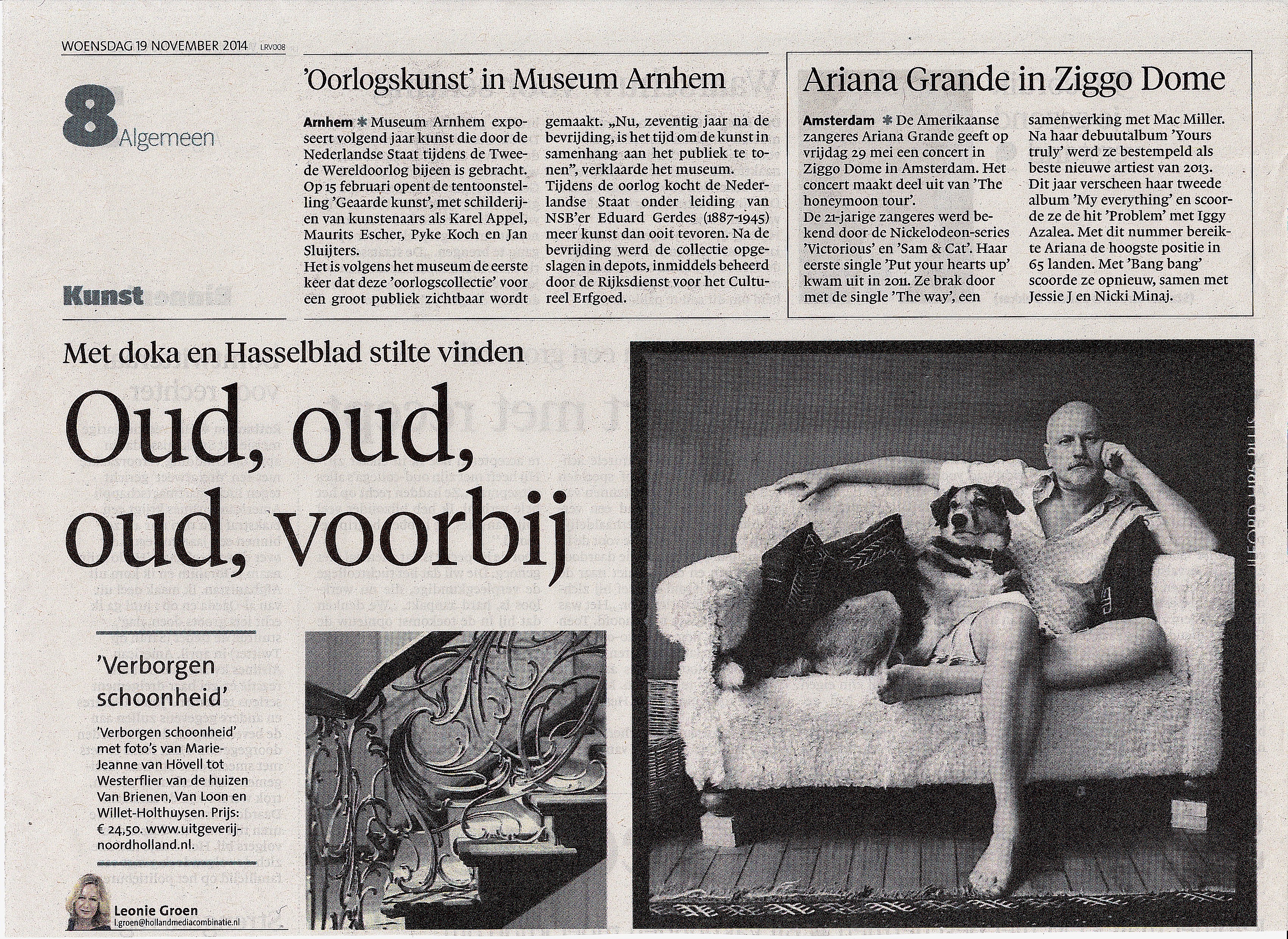 Haarlems Dagblad, 18 november 2014